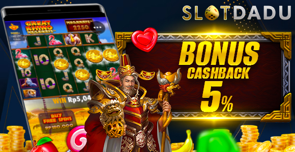 BONUS CASHBACK 5%